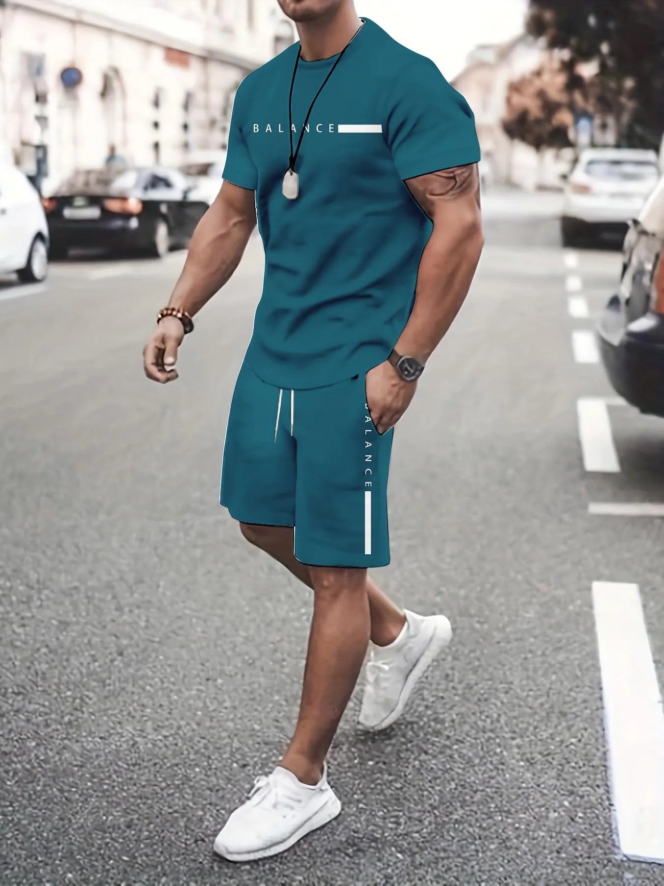 Men's Gradient Fitness 2-Piece Set