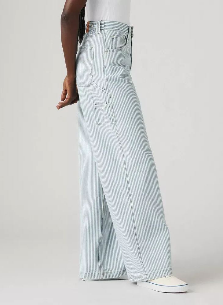 Adjustable Womens Cinch Baggy Jeans