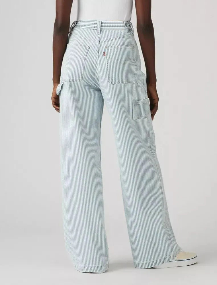Adjustable Womens Cinch Baggy Jeans