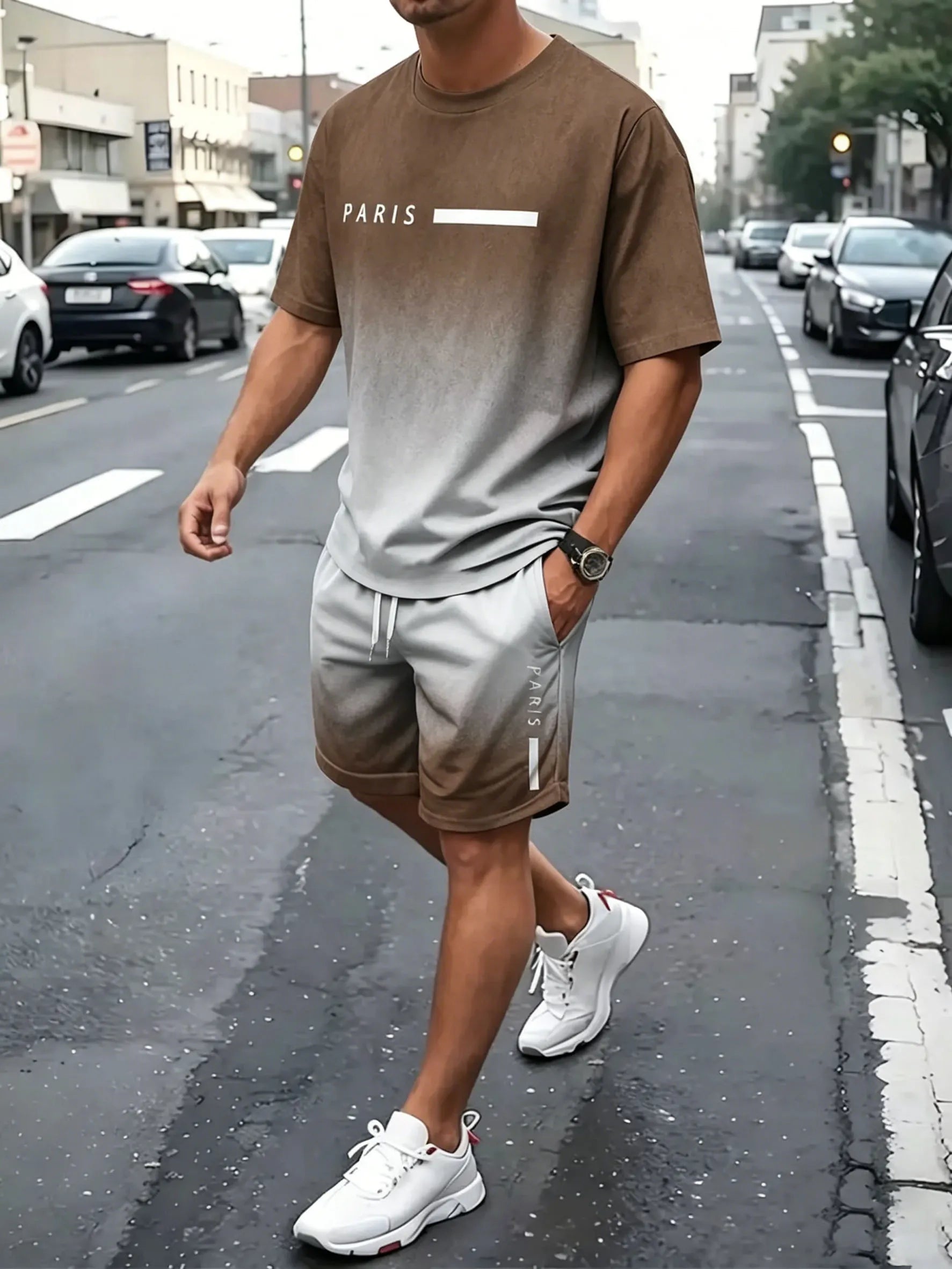Men's Gradient Fitness 2-Piece Set